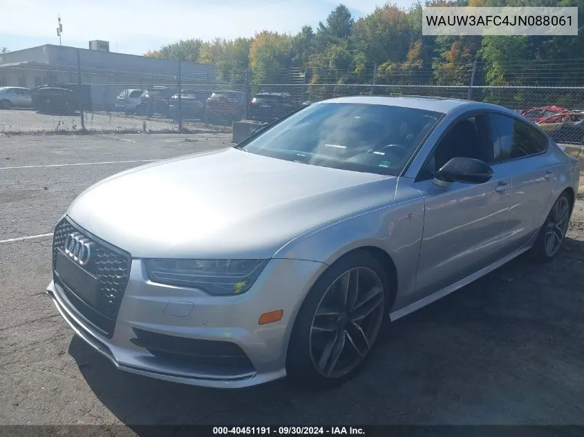 2018 Audi A7 3.0T Premium Plus VIN: WAUW3AFC4JN088061 Lot: 40451191