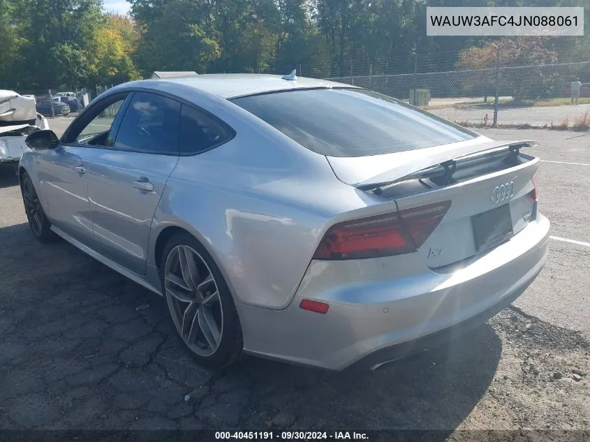 WAUW3AFC4JN088061 2018 Audi A7 3.0T Premium Plus