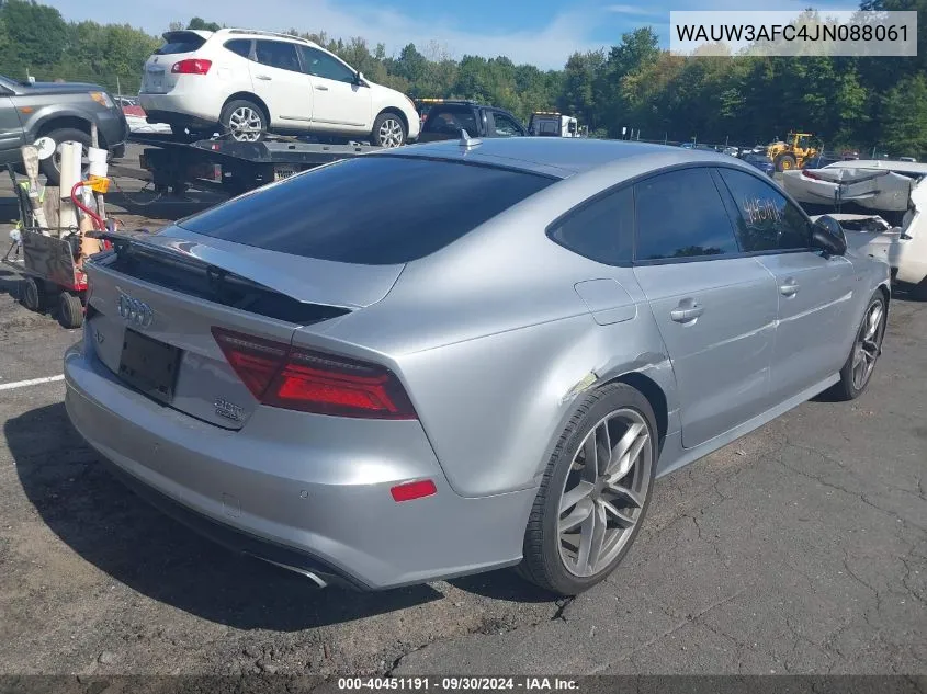 2018 Audi A7 3.0T Premium Plus VIN: WAUW3AFC4JN088061 Lot: 40451191