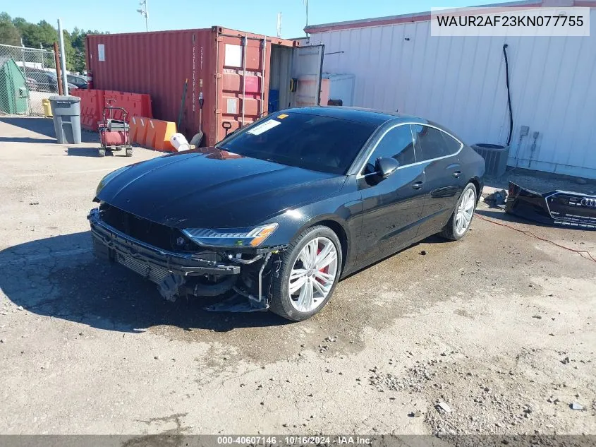 WAUR2AF23KN077755 2019 Audi A7 55 Premium