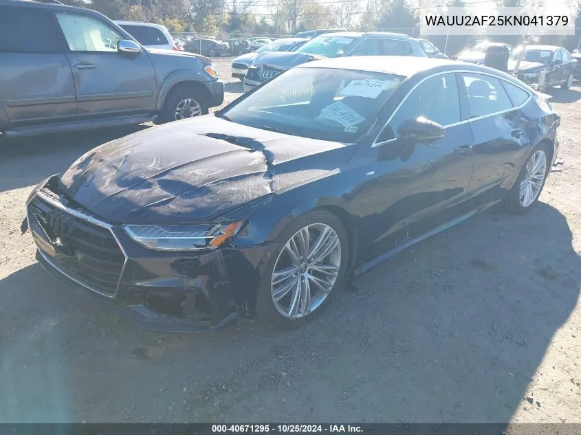 2019 Audi A7 55 Premium VIN: WAUU2AF25KN041379 Lot: 40671295