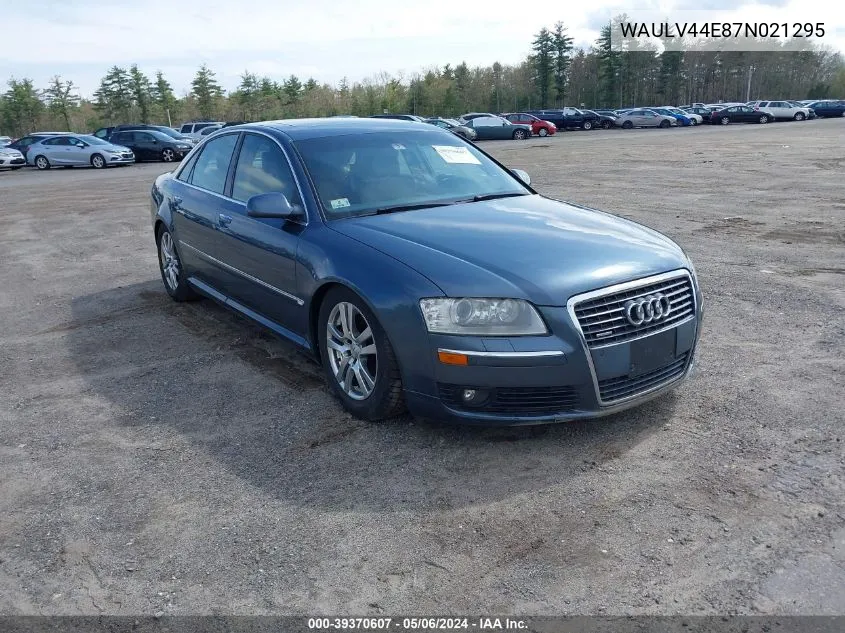 WAULV44E87N021295 2007 Audi A8 4.2