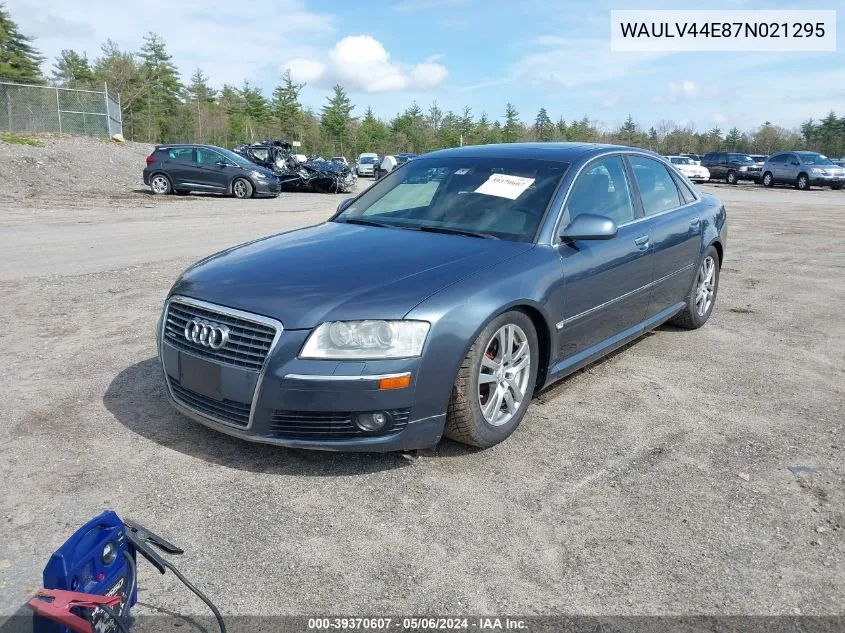 WAULV44E87N021295 2007 Audi A8 4.2