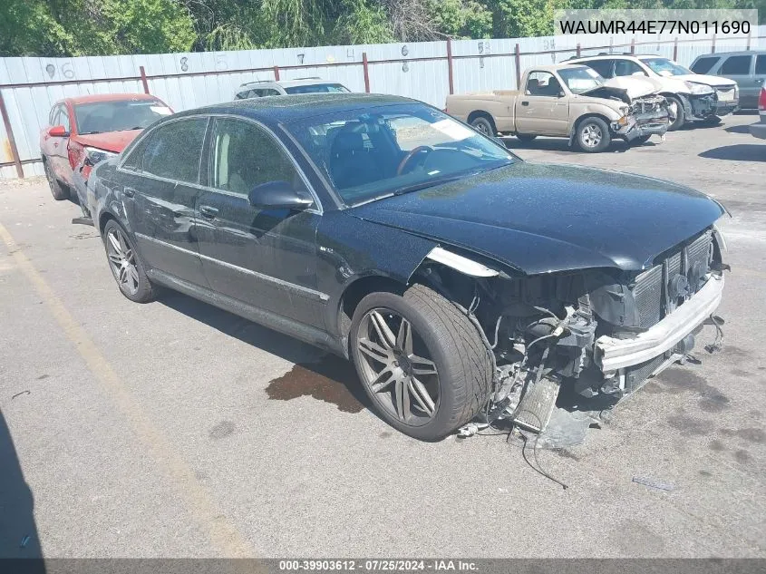 WAUMR44E77N011690 2007 Audi A8 W12