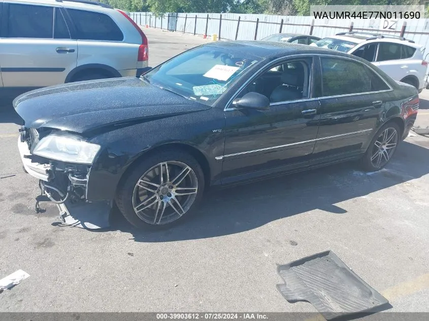 WAUMR44E77N011690 2007 Audi A8 W12