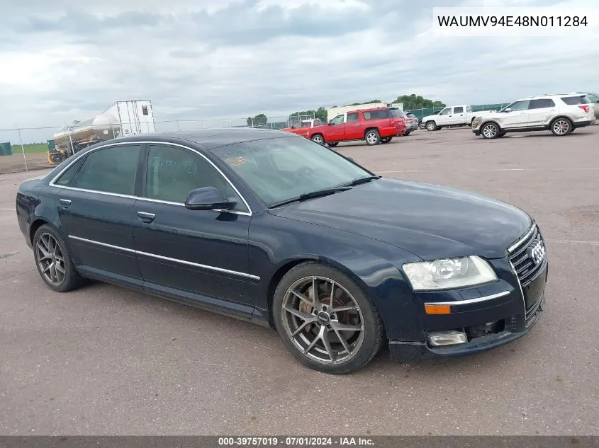 WAUMV94E48N011284 2008 Audi A8 L 4.2