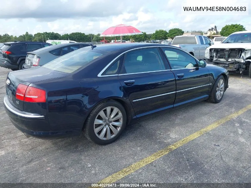 WAUMV94E58N004683 2008 Audi A8 L 4.2