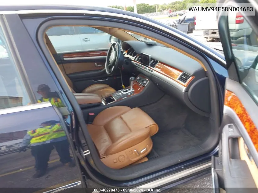 WAUMV94E58N004683 2008 Audi A8 L 4.2