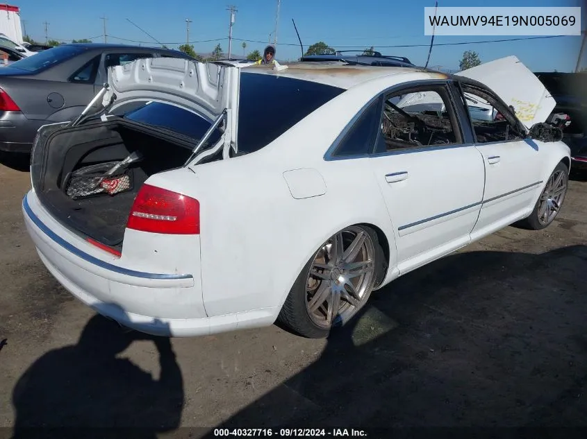 WAUMV94E19N005069 2009 Audi A8 L 4.2