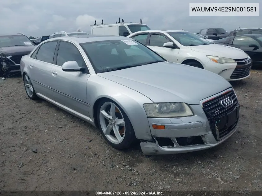 WAUMV94E29N001581 2009 Audi A8 L 4.2