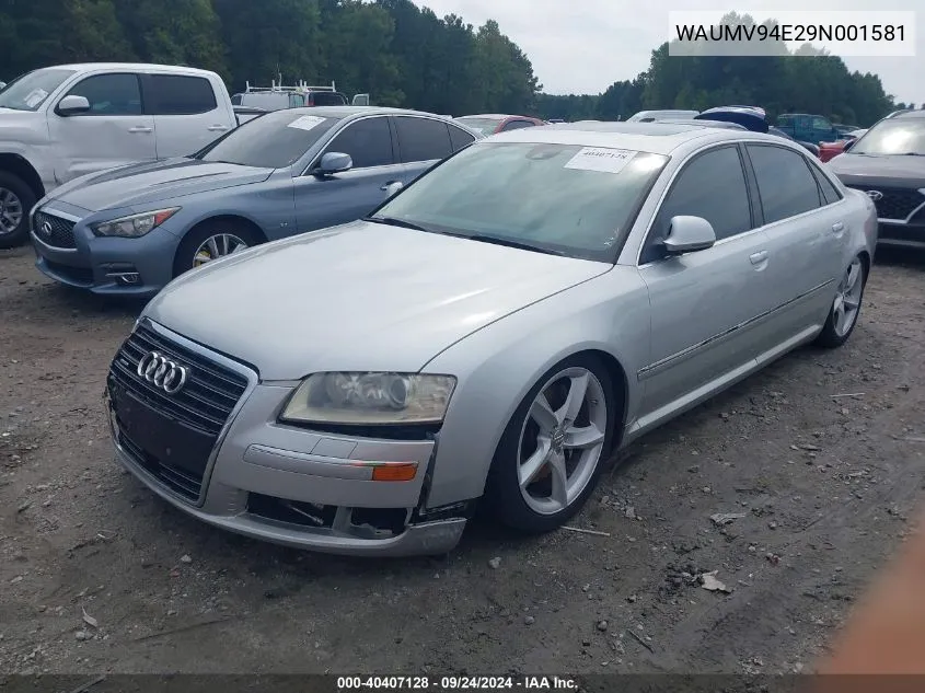 WAUMV94E29N001581 2009 Audi A8 L 4.2