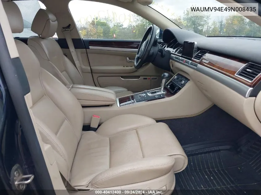 WAUMV94E49N008435 2009 Audi A8 L 4.2