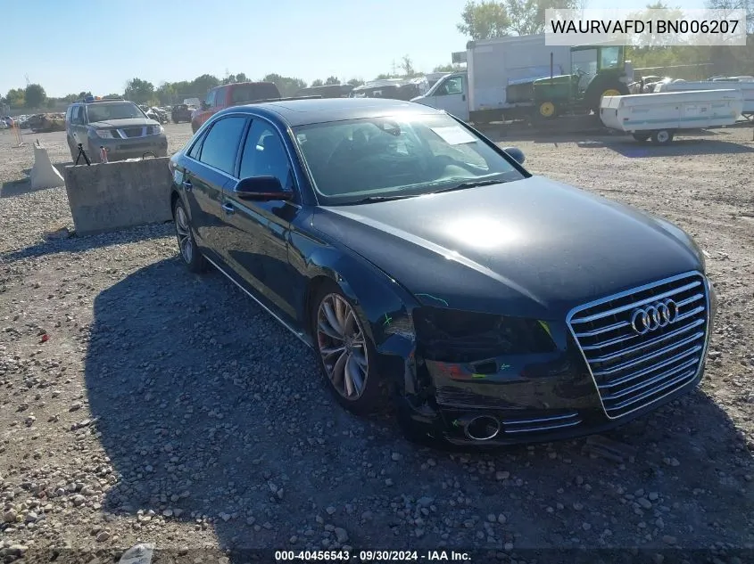 WAURVAFD1BN006207 2011 Audi A8 L 4.2