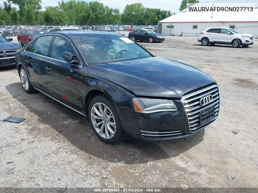 WAURVAFD9CN027713 2012 Audi A8 L 4.2