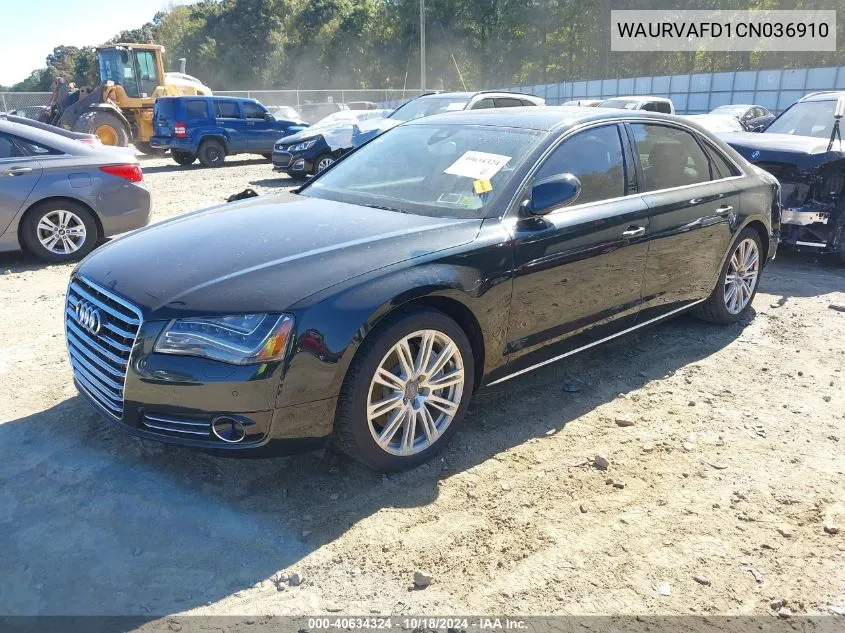 WAURVAFD1CN036910 2012 Audi A8 L 4.2