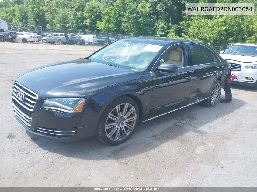 WAURGAFD2DN003054 2013 Audi A8 L 3.0T