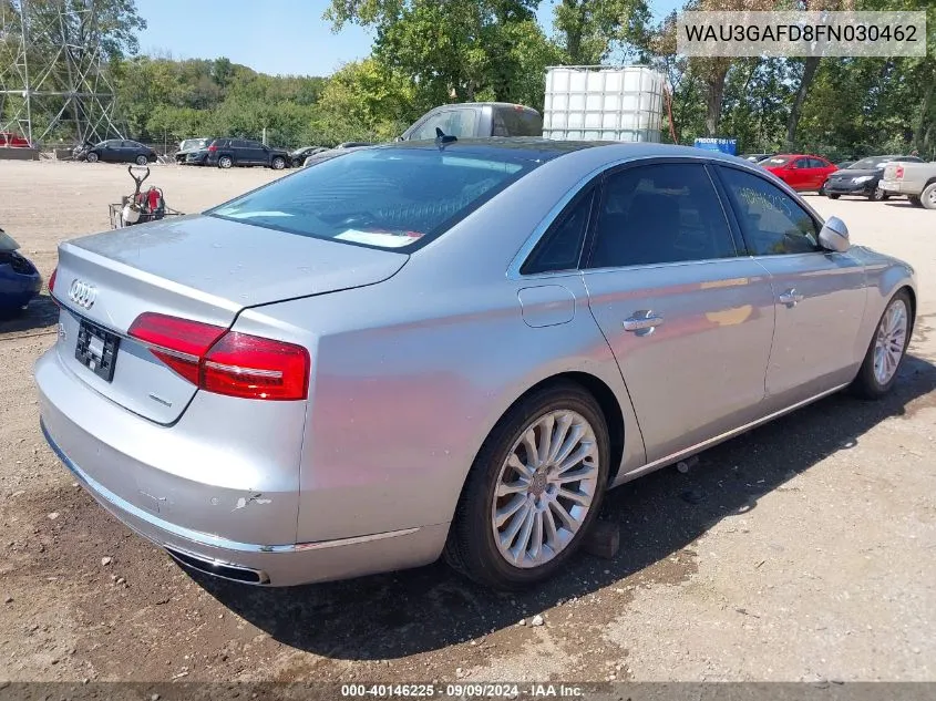 WAU3GAFD8FN030462 2015 Audi A8 L 3.0T