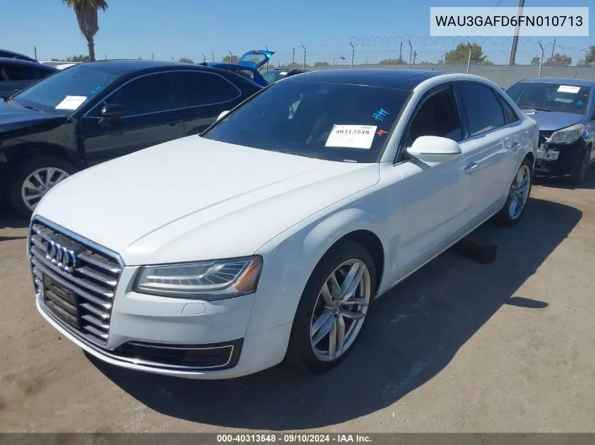 WAU3GAFD6FN010713 2015 Audi A8 L 3.0T