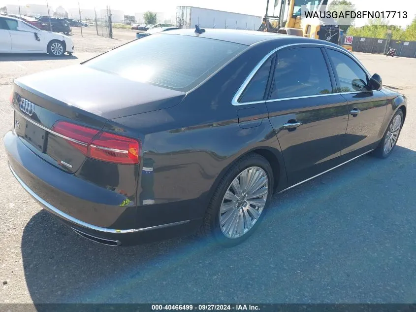 WAU3GAFD8FN017713 2015 Audi A8 L 3.0T