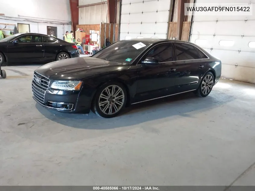 WAU3GAFD9FN015422 2015 Audi A8 L 3.0T