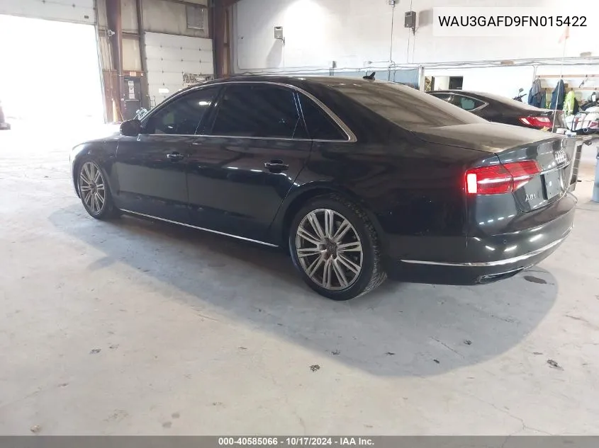 WAU3GAFD9FN015422 2015 Audi A8 L 3.0T