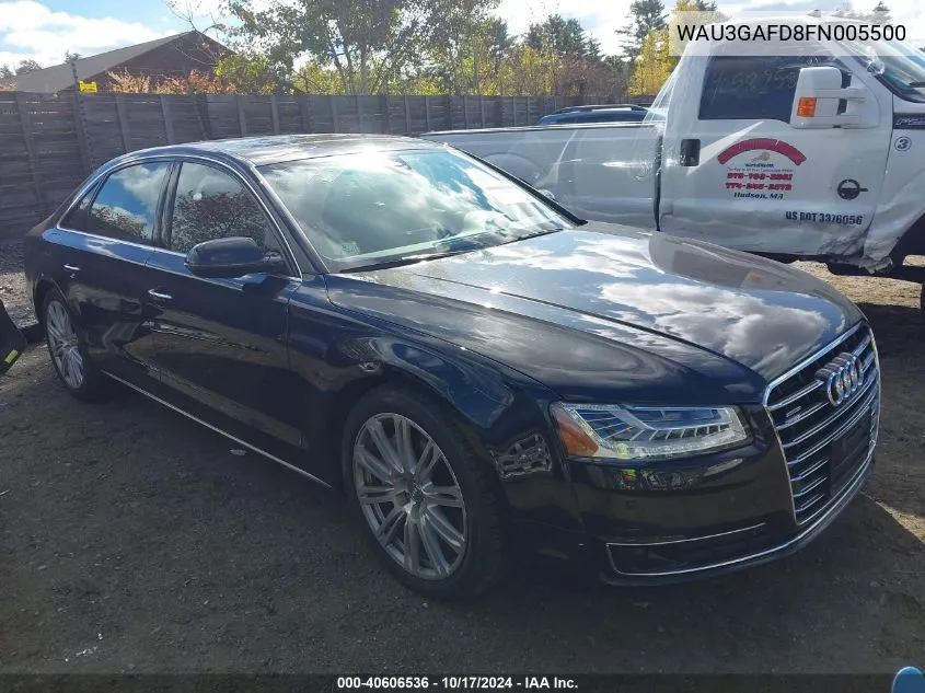 WAU3GAFD8FN005500 2015 Audi A8 L 3.0T