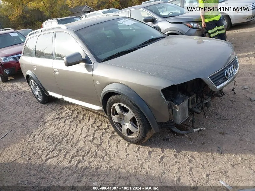 2001 Audi Allroad VIN: WAUYP54B41N166496 Lot: 40641307