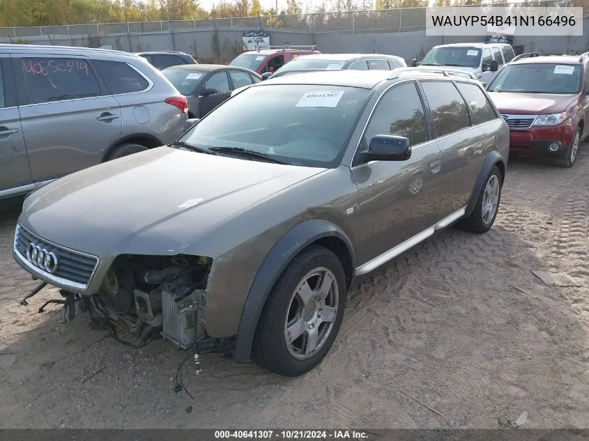 2001 Audi Allroad VIN: WAUYP54B41N166496 Lot: 40641307