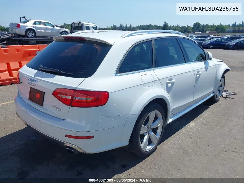 2013 Audi Allroad 2.0T Premium Plus VIN: WA1UFAFL3DA236756 Lot: 40021309