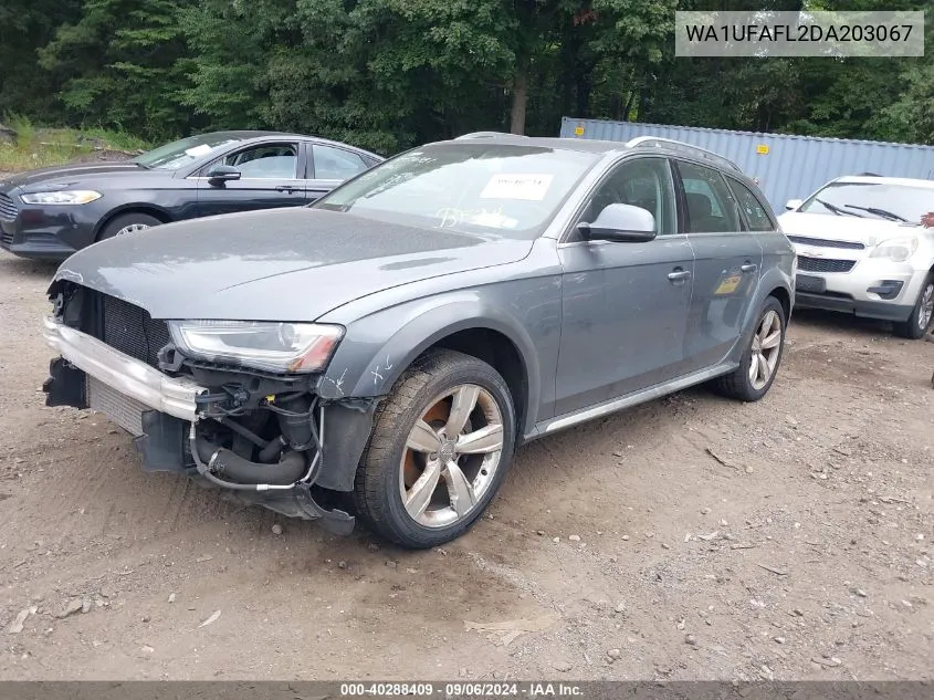 2013 Audi Allroad 2.0T Premium Plus VIN: WA1UFAFL2DA203067 Lot: 40288409