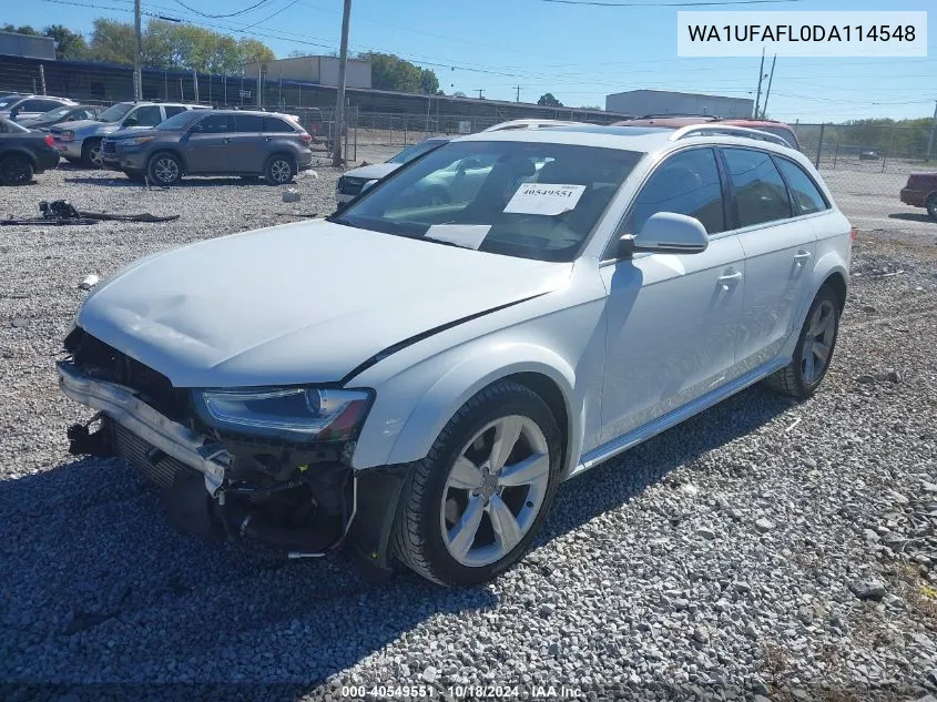 2013 Audi Allroad 2.0T Premium Plus VIN: WA1UFAFL0DA114548 Lot: 40549551