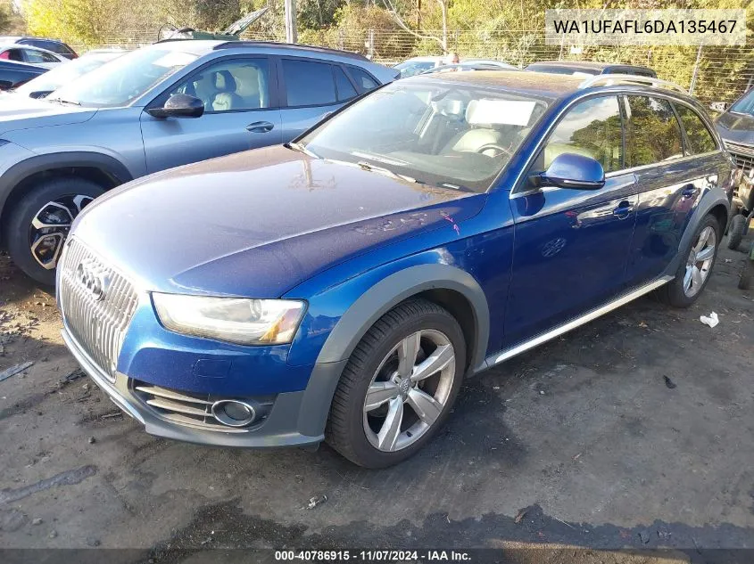 2013 Audi Allroad 2.0T Premium Plus VIN: WA1UFAFL6DA135467 Lot: 40786915