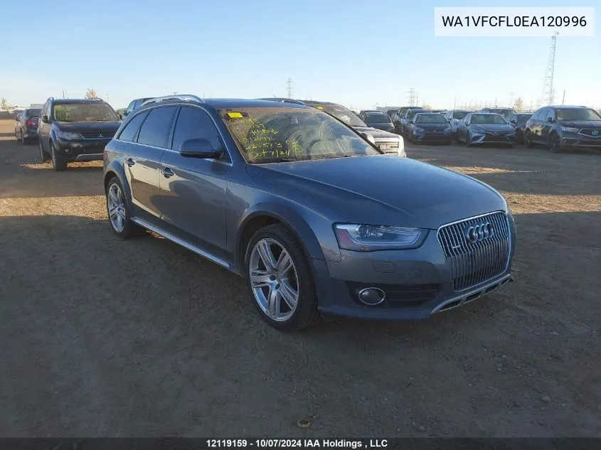 2014 Audi Allroad VIN: WA1VFCFL0EA120996 Lot: 12119159