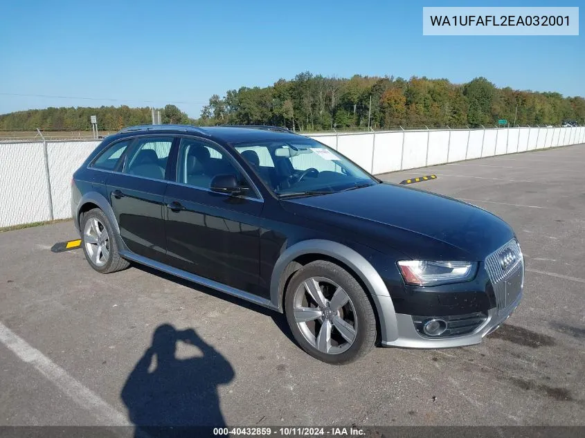 2014 Audi Allroad 2.0T Premium VIN: WA1UFAFL2EA032001 Lot: 40432859