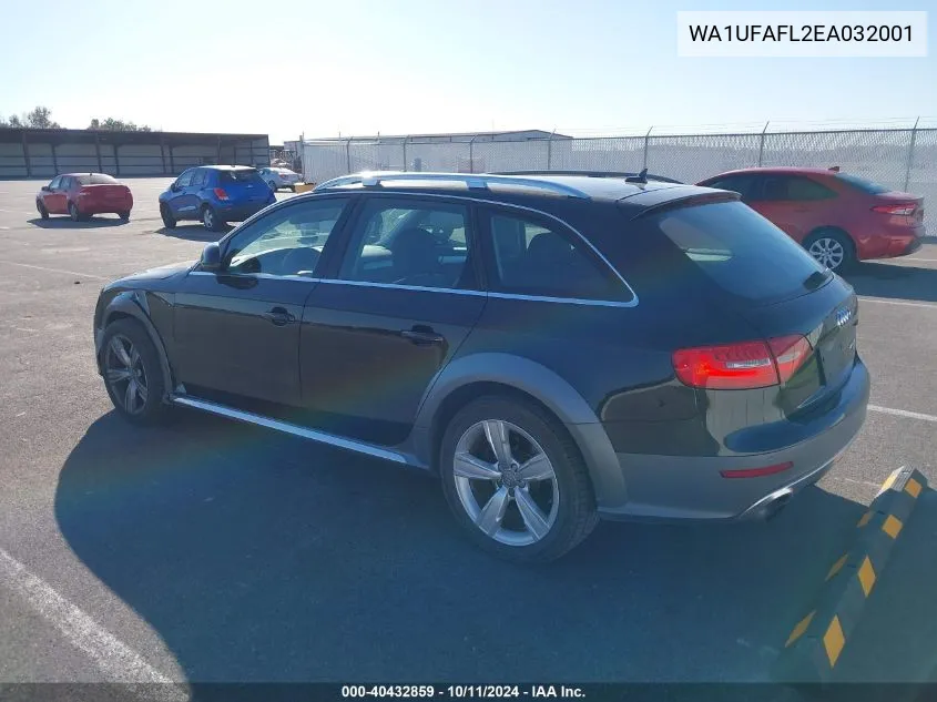 2014 Audi Allroad 2.0T Premium VIN: WA1UFAFL2EA032001 Lot: 40432859