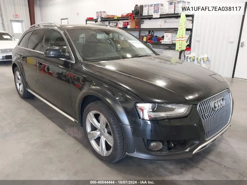 2014 Audi Allroad 2.0T Premium VIN: WA1UFAFL7EA038117 Lot: 40544444