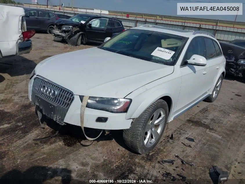 2014 Audi Allroad 2.0T Premium VIN: WA1UFAFL4EA045008 Lot: 40669195