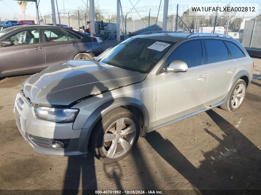 2014 Audi Allroad 2.0T Premium VIN: WA1UFAFLXEA002812 Lot: 40701992