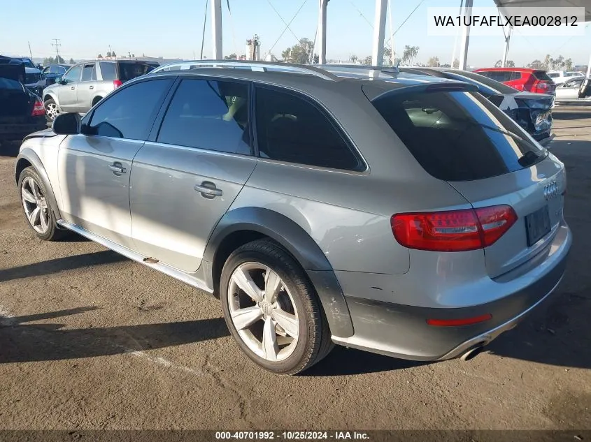 2014 Audi Allroad 2.0T Premium VIN: WA1UFAFLXEA002812 Lot: 40701992