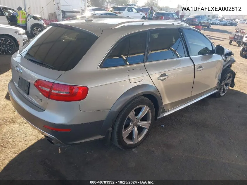 2014 Audi Allroad 2.0T Premium VIN: WA1UFAFLXEA002812 Lot: 40701992