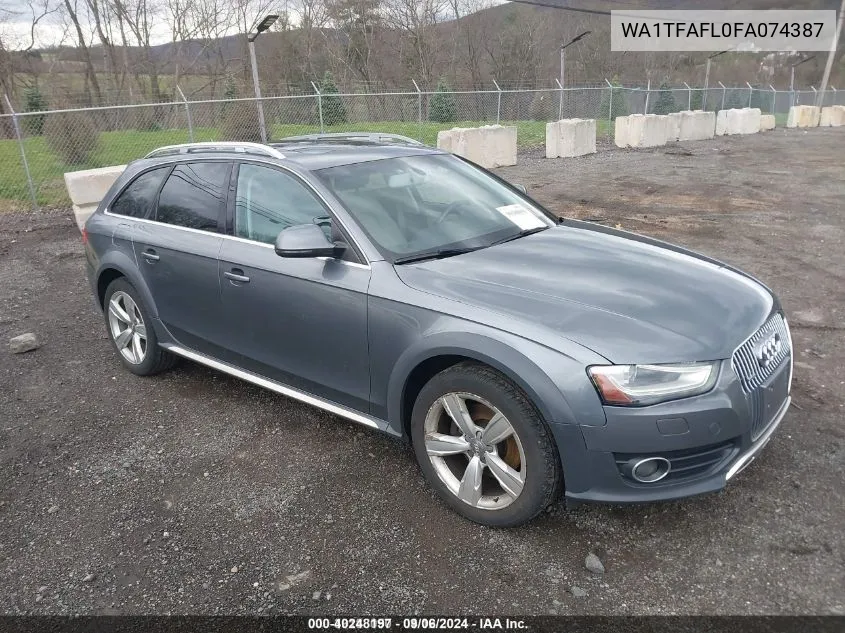 2015 Audi Allroad 2.0T Premium VIN: WA1TFAFL0FA074387 Lot: 40248197