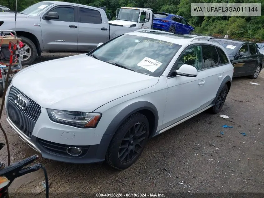 2016 Audi Allroad 2.0T Premium VIN: WA1UFAFL3GA011144 Lot: 40128228