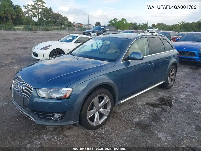 WA1UFAFL4GA001786 2016 Audi Allroad 2.0T Premium