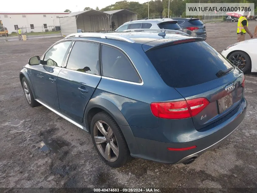 WA1UFAFL4GA001786 2016 Audi Allroad 2.0T Premium