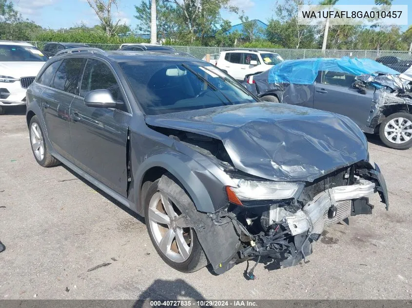 2016 Audi Allroad 2.0T Premium VIN: WA1UFAFL8GA010457 Lot: 40727835