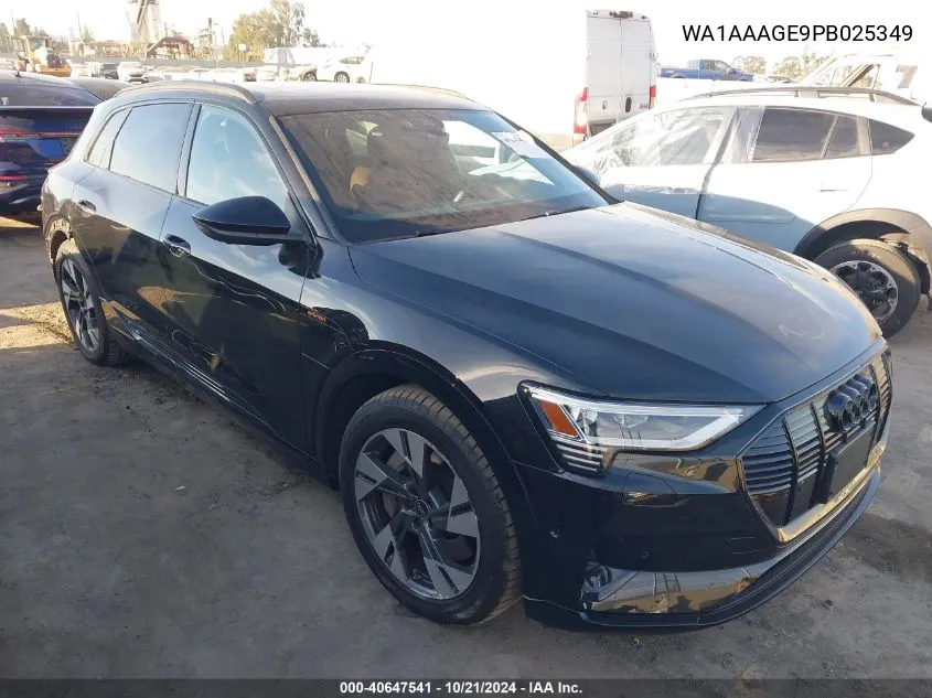 2023 Audi E-Tron Premium VIN: WA1AAAGE9PB025349 Lot: 40647541