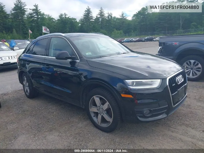 2015 Audi Q3 2.0T Premium Plus VIN: WA1EFCFS1FR004880 Lot: 39595664