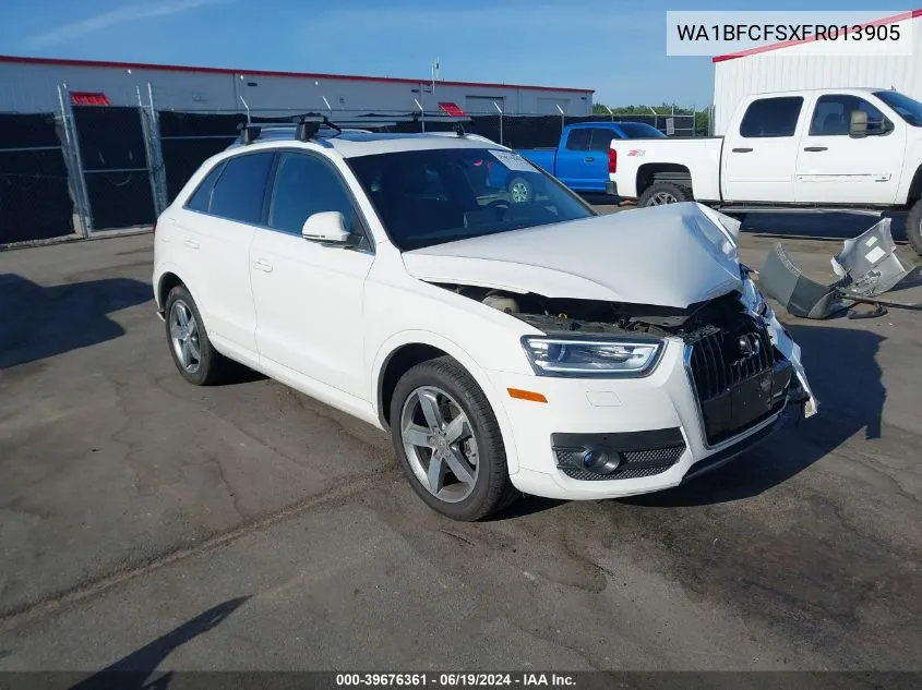 WA1BFCFSXFR013905 2015 Audi Q3 2.0T Premium Plus