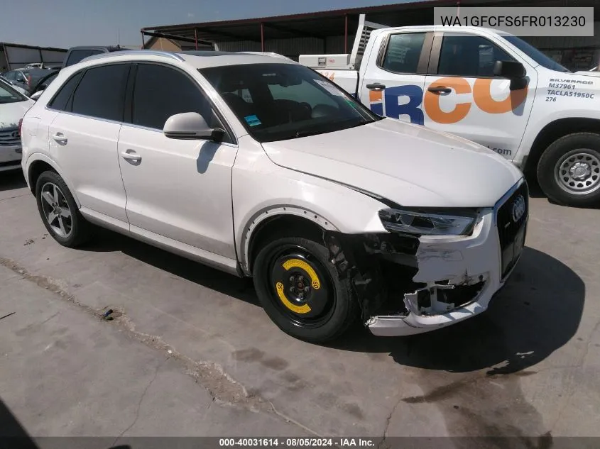 WA1GFCFS6FR013230 2015 Audi Q3 2.0T Premium Plus