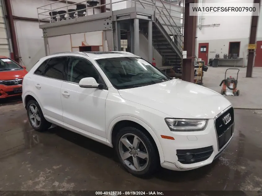 WA1GFCFS6FR007900 2015 Audi Q3 2.0T Premium Plus